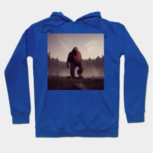 Sasquatch in Nature Hoodie